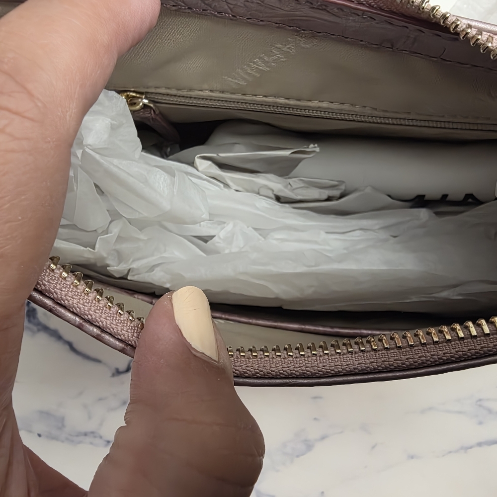 Brahmin Esme Shoulder Bag – Mellow Rose Melbourne-  Medium- Rare Color Find - Picture 9 of 12
